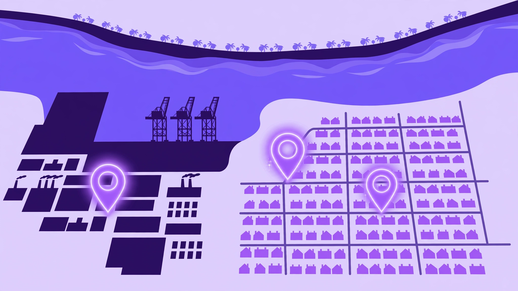 Map of Dammam districts — from the Corniche to Al Faisaliyah, the areas customers search from